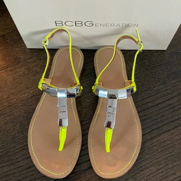 BCBG Neon yellow size 8 worn one time - Picture 1 of 4